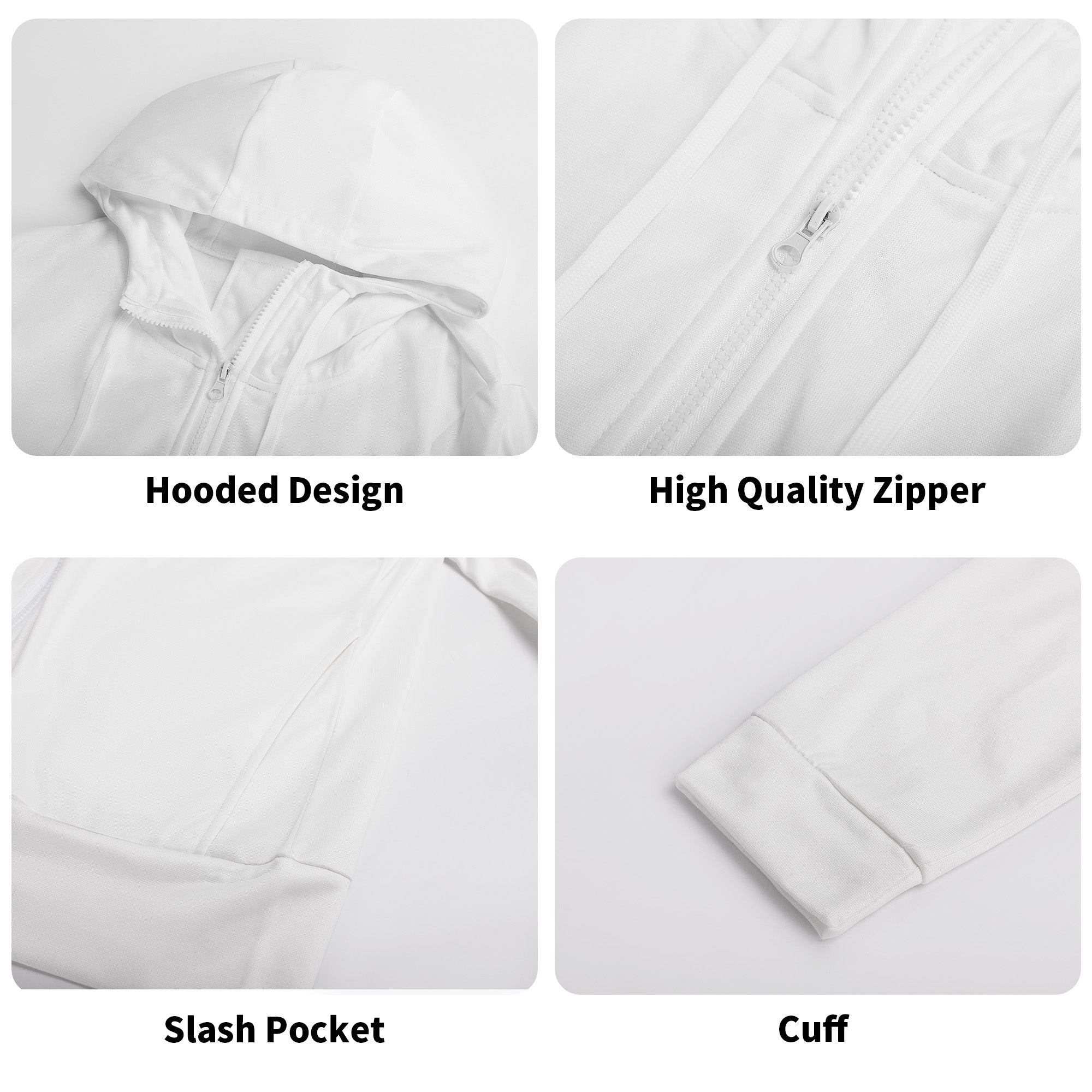 Sweat à capuche zippé – Col haut, chaud et décontracté S-5XL Luma Gorria vetement  Sweat à capuche zippé homme Luma Gorria vêtement