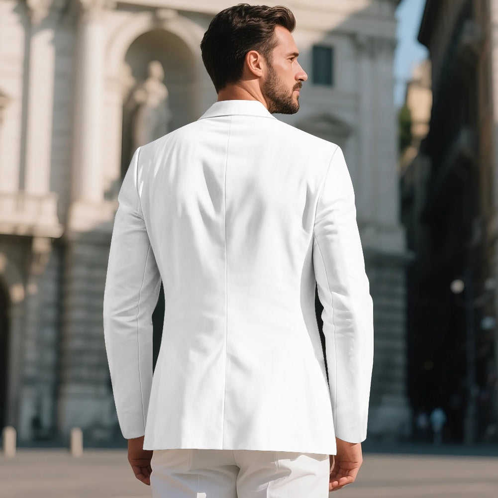 Veste de costume homme – Col classique, coupe chic et élégante Luma Gorria vêtement  Veste de costume homme Luma Gorria vêtement