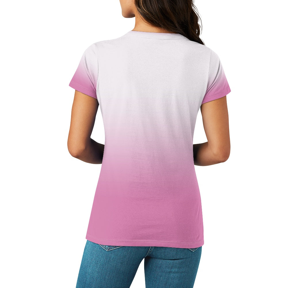T-shirt femme col V – Manches courtes, doux et extensible Luma Gorria vêtement  T-shirt femme col V Luma Gorria vêtement