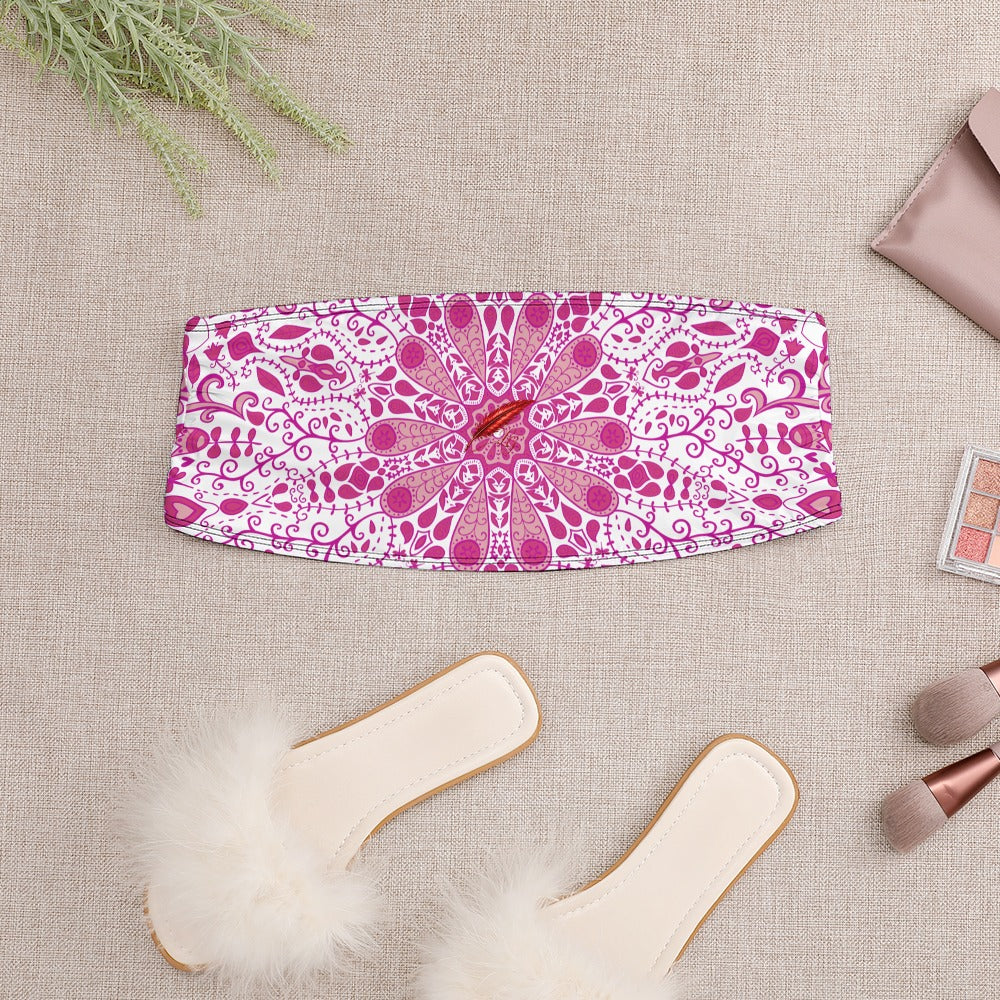Bandeau de poitrine à motif pour femme – Confort, maintien & style tendance