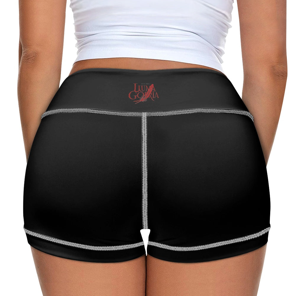 Legging short femme – Confort extensible pour sport et loisirs Luma Gorria vêtement  Legging short femme Luma Gorria vêtement