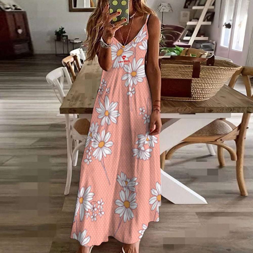 Robe Longue d'Été Chic et Confortable. "ALEXIA". Luma Gorria vêtement  robe longue été Luma Gorria vêtement