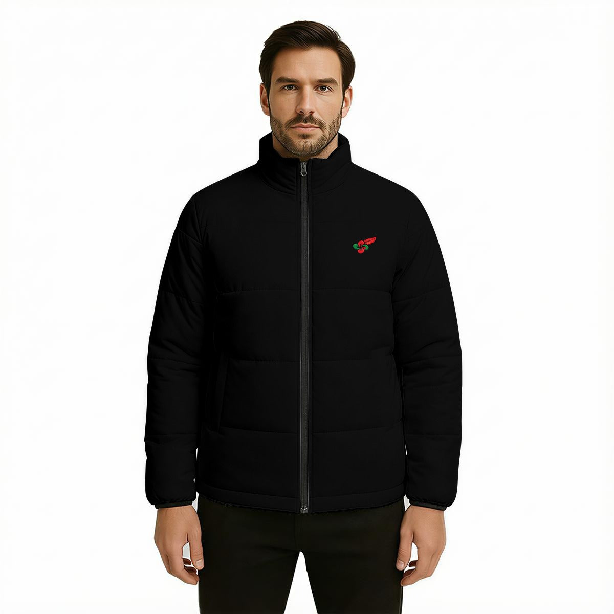 Veste homme matelassée chaude en polyester – Légèreté, chaleur & protection