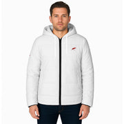 Veste chaude matelassée à capuche pour homme – Protection, chaleur & confort