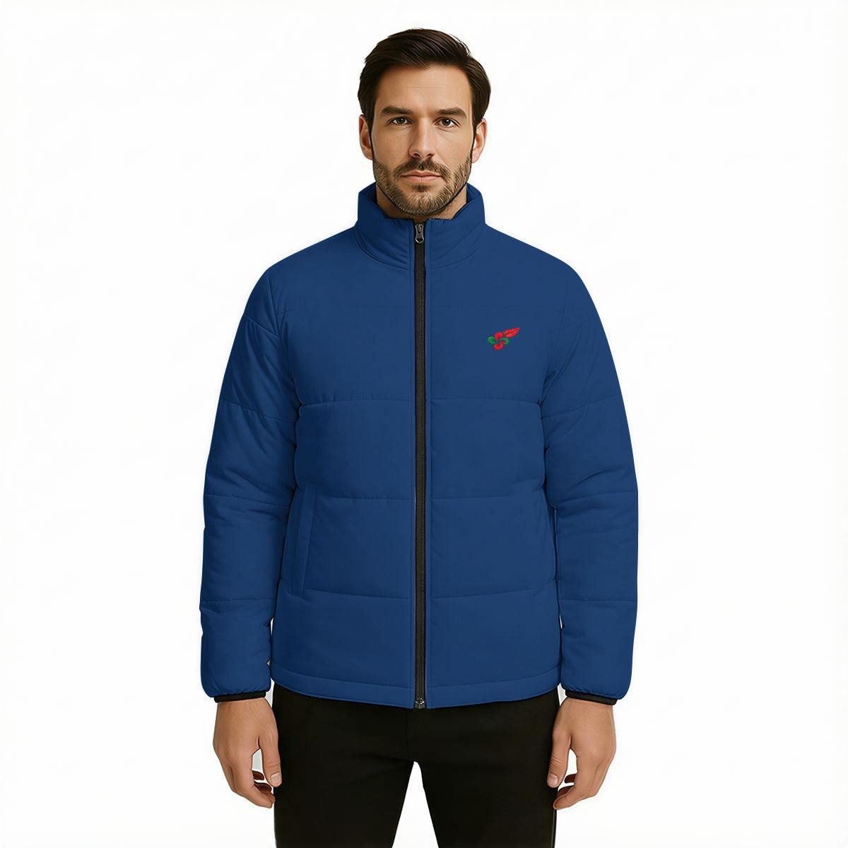 Veste homme matelassée chaude en polyester – Légèreté, chaleur & protection