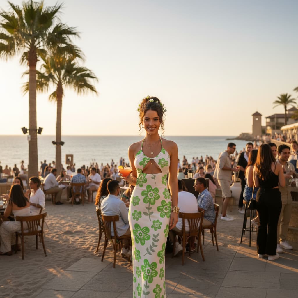 Robe longue sexy à bretelles décolleté plongeant – Élégance & silhouette sublimée