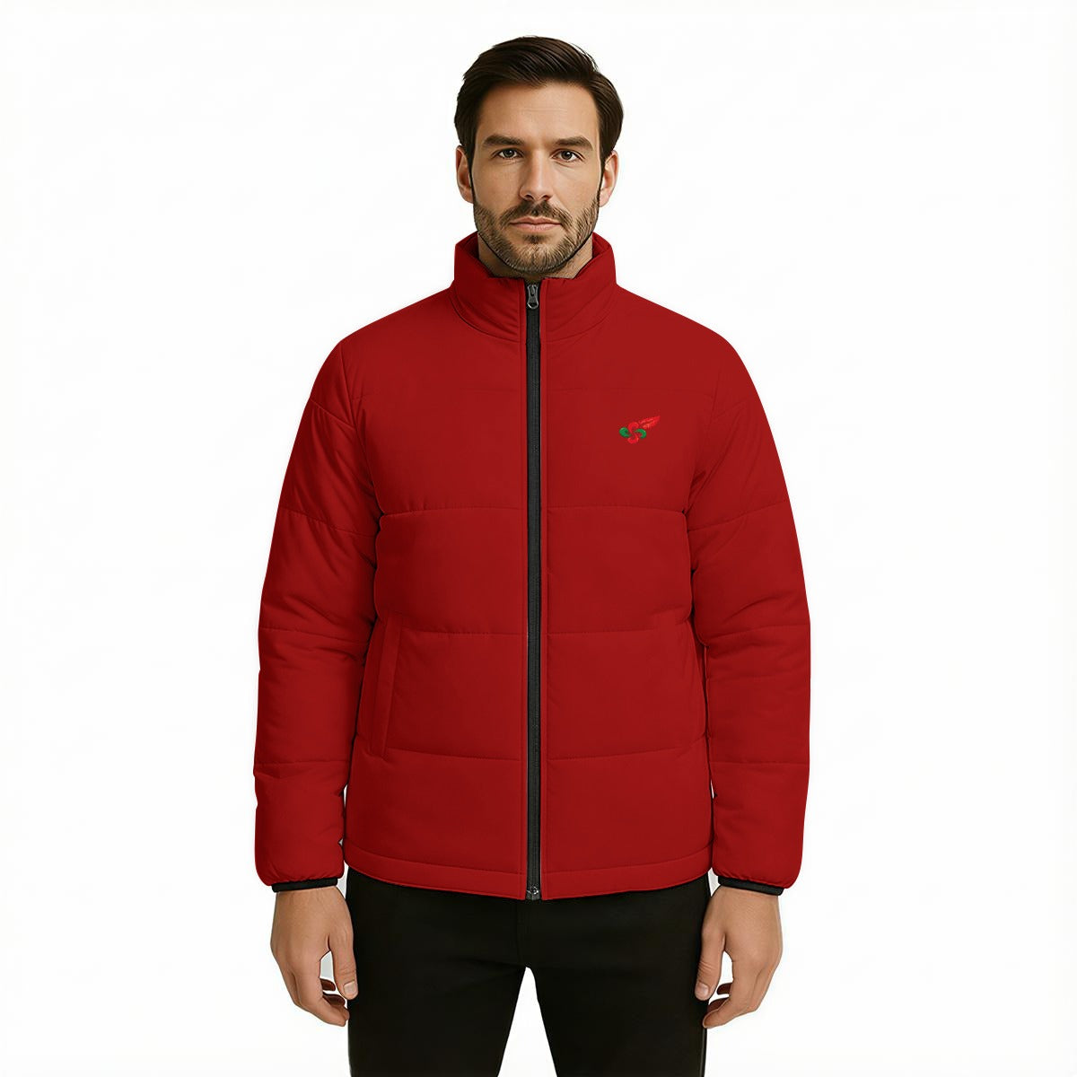 Veste homme matelassée chaude en polyester – Légèreté, chaleur & protection