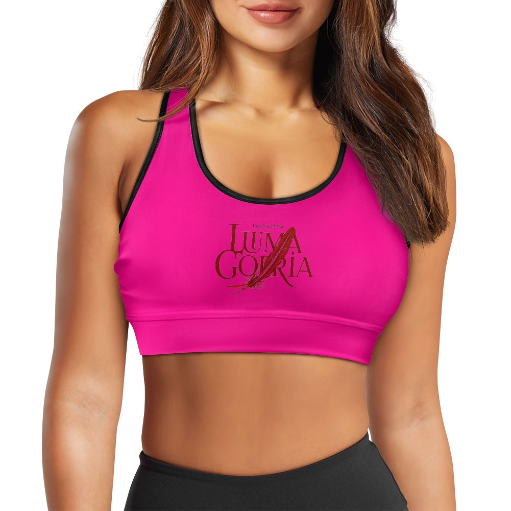 Brassière sport femme – Soutien, confort et poche arrière pratique Luma Gorria vêtement 32.00 Brassière sport femme Luma Gorria vêtement