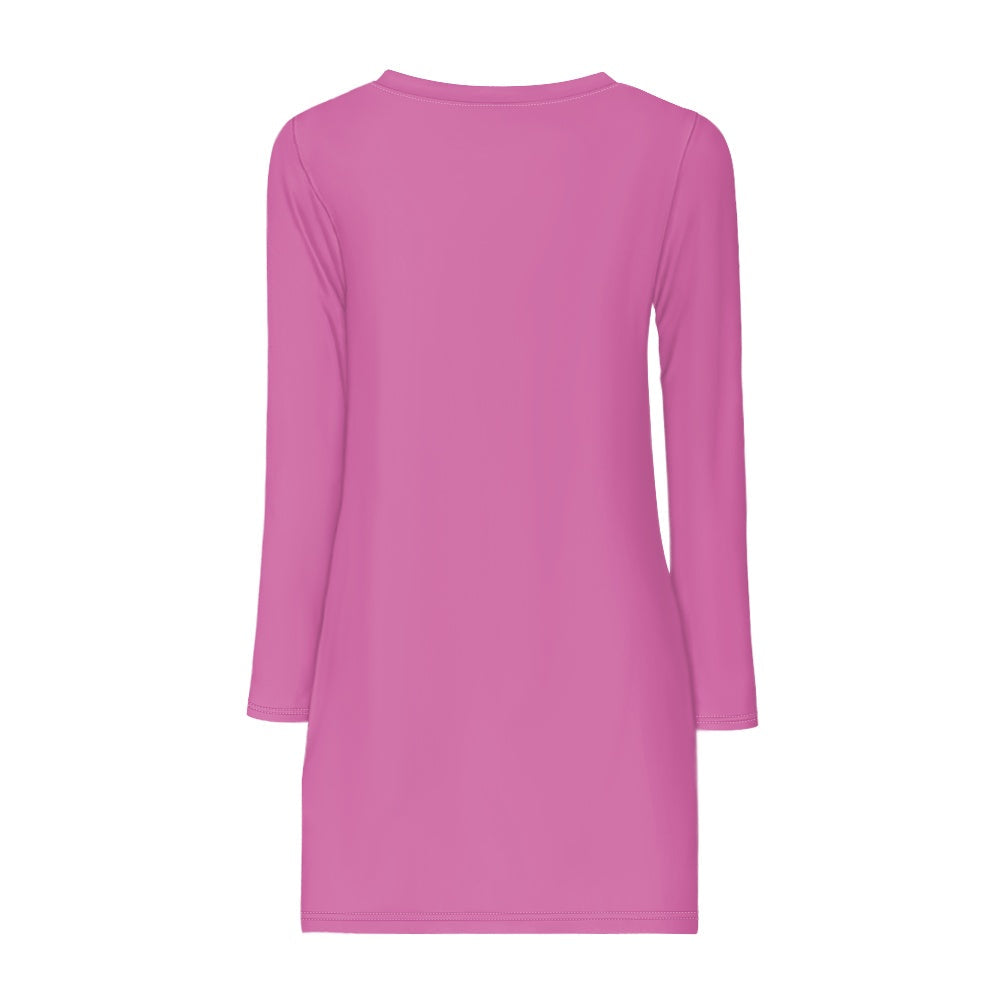 Robe slim femme – Manches longues, extensible et élégante Luma Gorria vêtement  Robe slim femme Luma Gorria vêtement