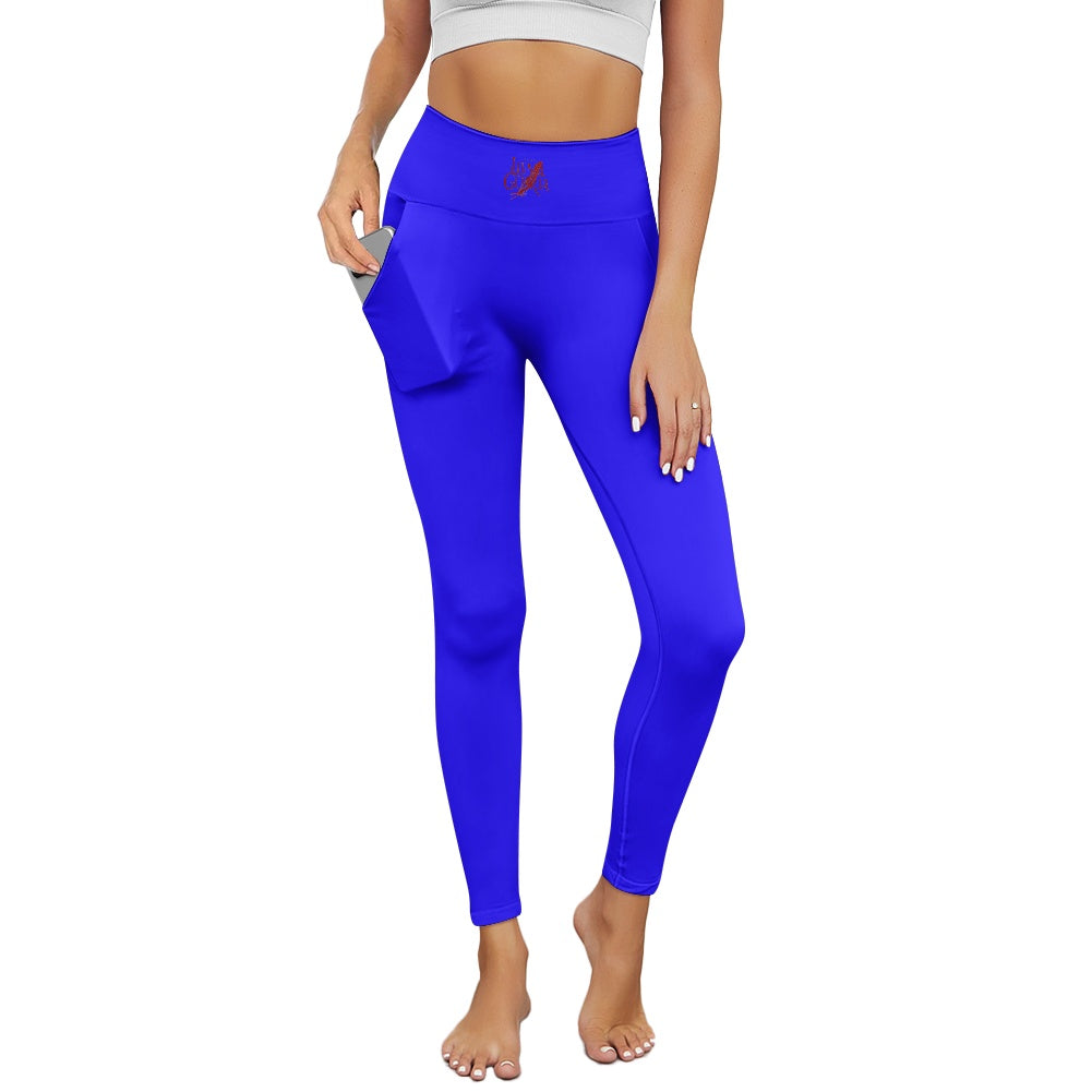 Legging femme – Tissu maillot de bain, respirant avec poches Luma Gorria vêtement  Legging femme avec poches Luma Gorria vêtement