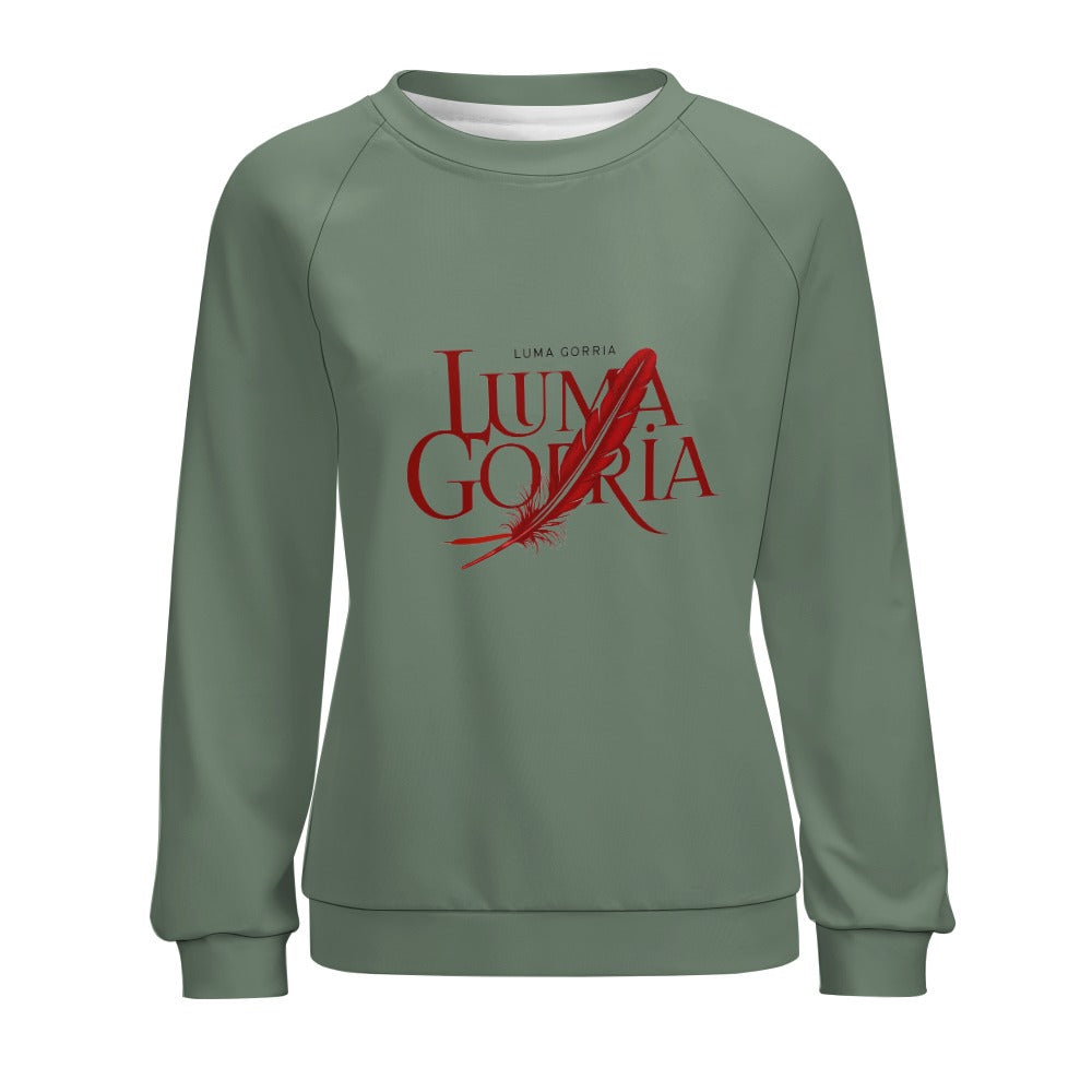 Pull col rond raglan – Doux, chaud et confortable au quotidien Luma Gorria vetement  Pull col rond Luma Gorria vêtement