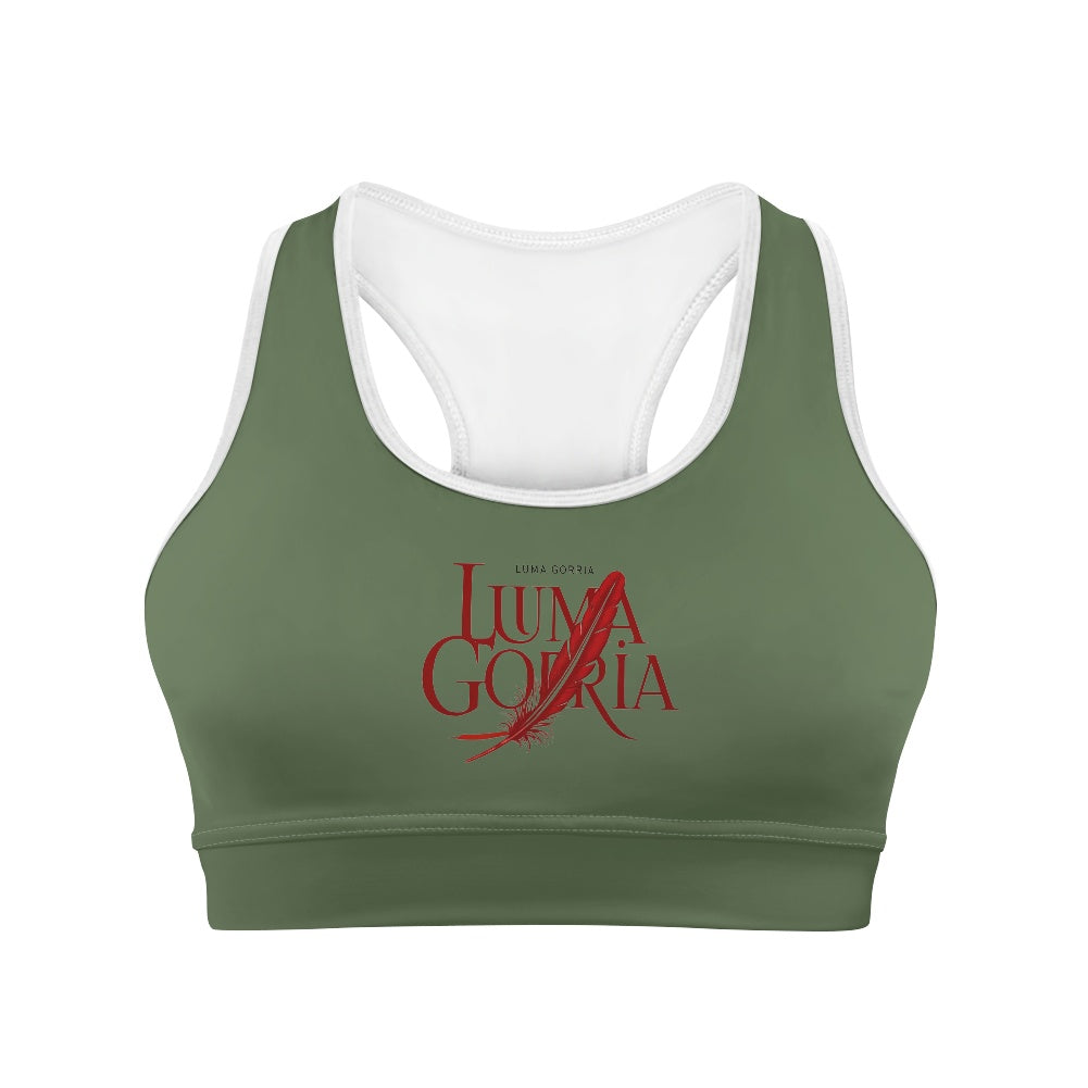 Brassière sport femme – Soutien, confort et poche arrière pratique Luma Gorria vêtement  Brassière sport femme Luma Gorria vêtement