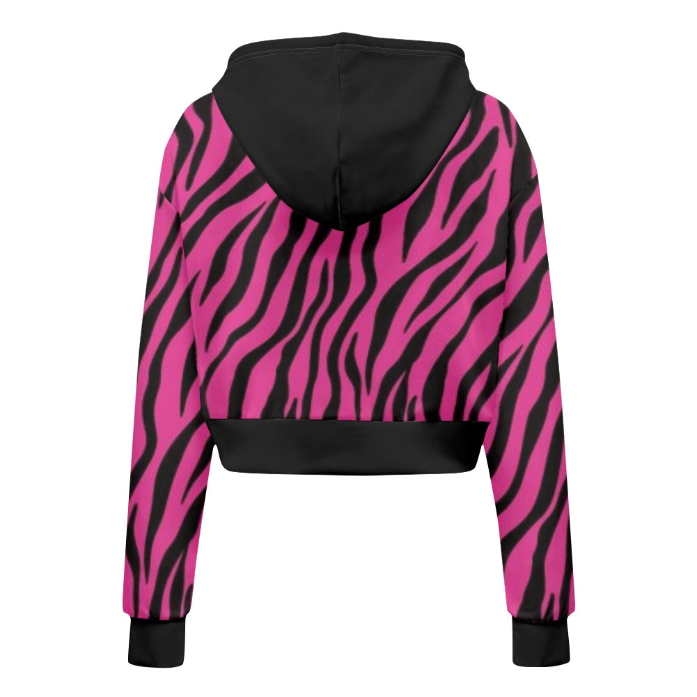 Sweat à capuche court femme – Zippé, tendance et confortable Luma Gorria vêtement  Sweat à capuche court femme Luma Gorria vêtement