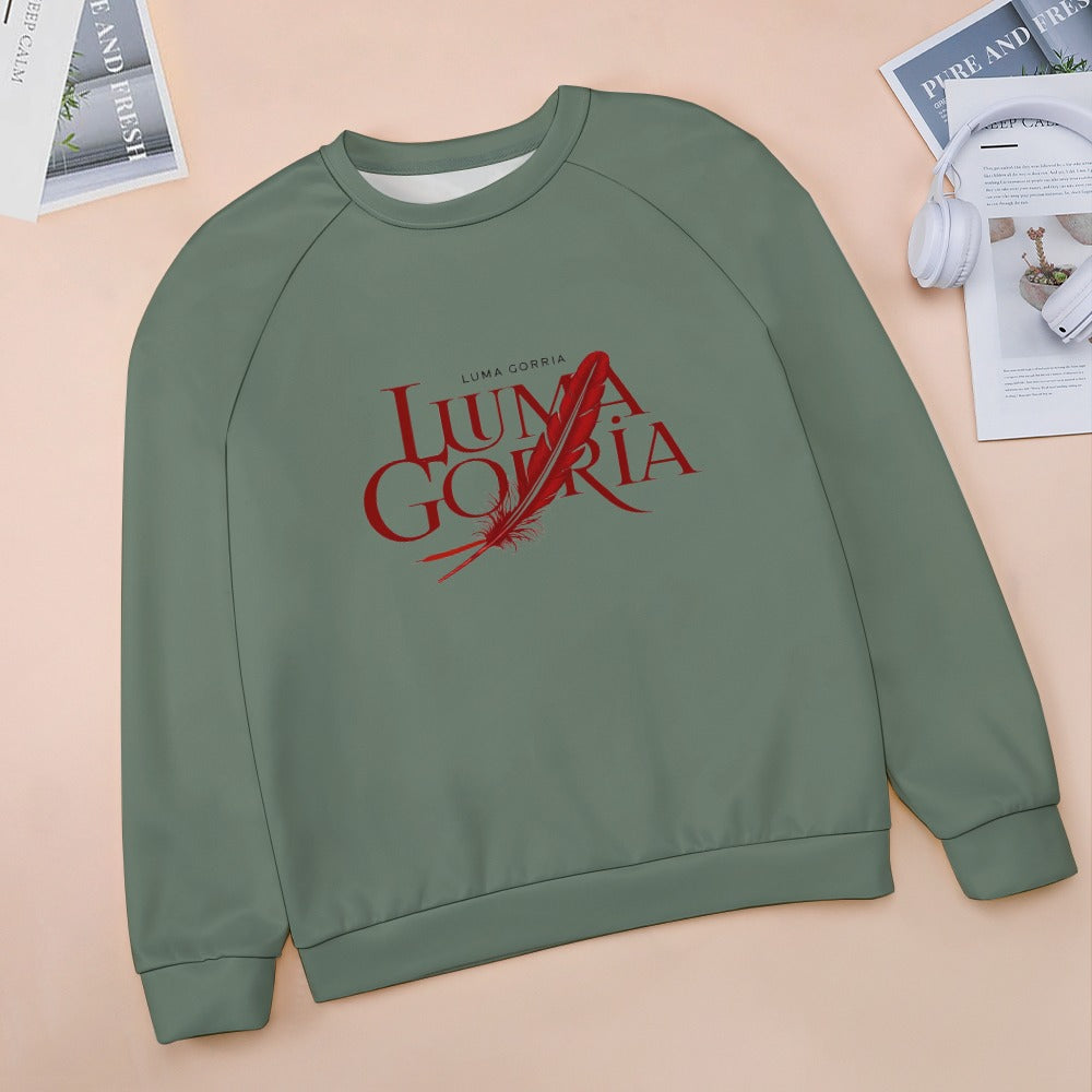 Pull col rond raglan – Doux, chaud et confortable au quotidien Luma Gorria vetement  Pull col rond Luma Gorria vêtement