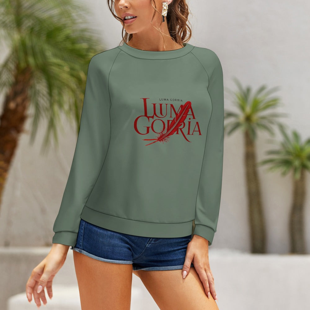 Pull col rond raglan – Doux, chaud et confortable au quotidien Luma Gorria vetement  Pull col rond Luma Gorria vêtement