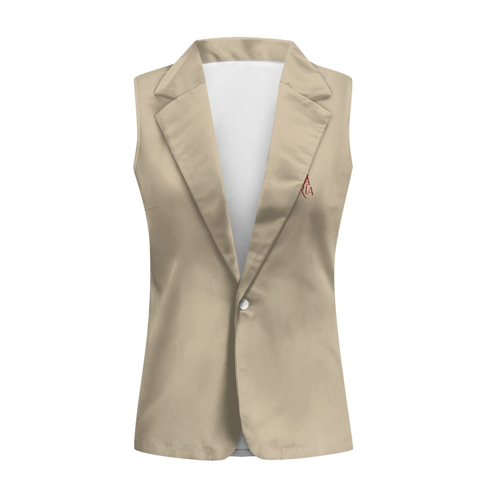 Gilet femme – Élégant, léger et confortable en polyester Luma Gorria vêtement  Gilet femme Luma Gorria vêtement