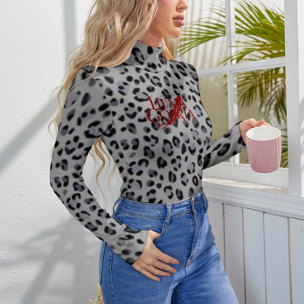 Women's Turtleneck Long Sleeve Bodysuit