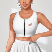 Brassière femme zippée double face en polyester 250 g/m² Luma Gorria vetement  Brassière femme zippée Luma Gorria vêtement