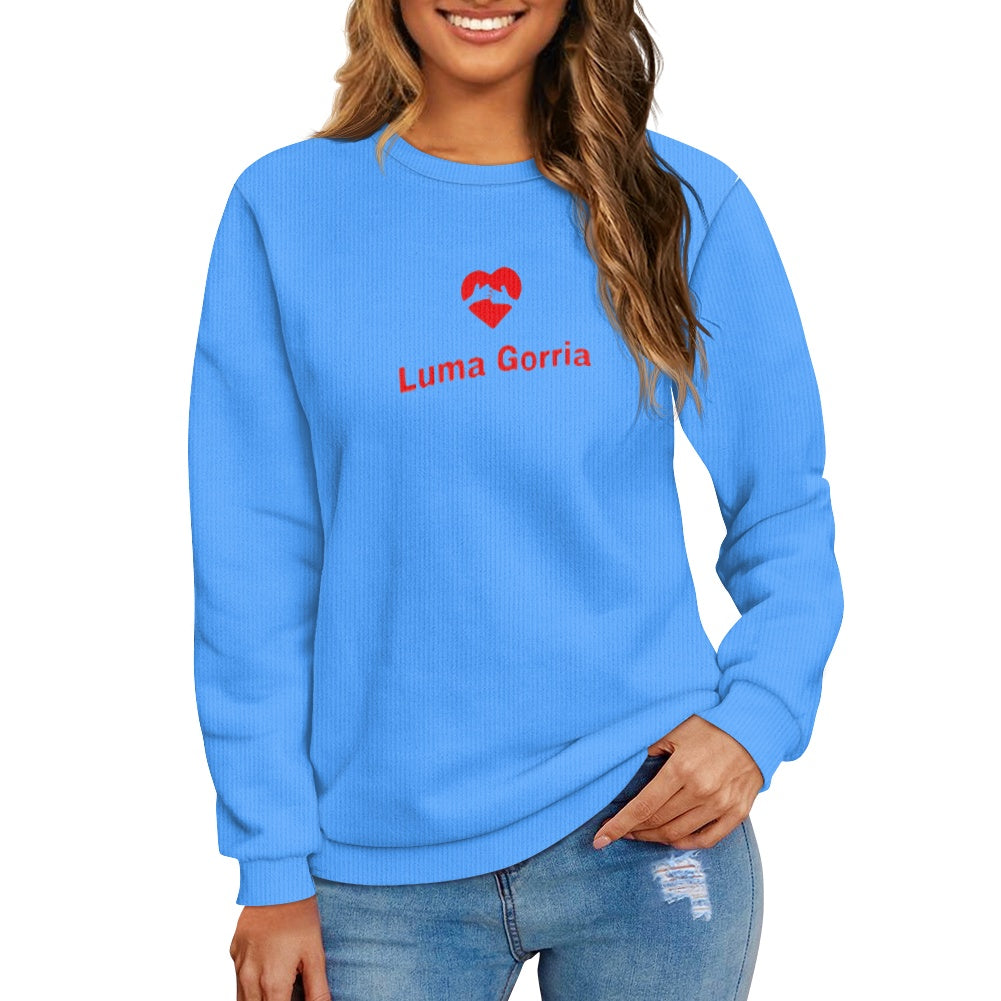 Pull femme – Doux, respirant et disponible du S au 5XL Luma Gorria vêtement 45.00 Pull femme Luma Gorria vêtement