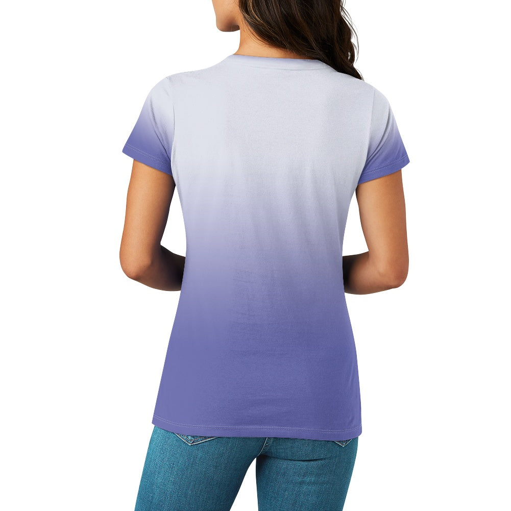 T-shirt femme col V – Manches courtes, doux et extensible Luma Gorria vêtement  T-shirt femme col V Luma Gorria vêtement