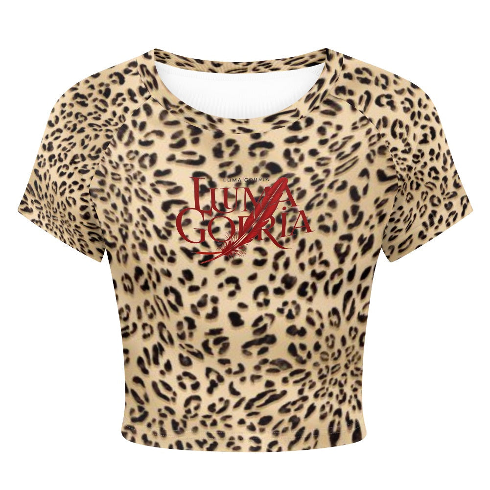 T-shirt court moulant femme – Extensible, doux et polyvalent Luma Gorria vêtement  T-shirt court moulant femme Luma Gorria vêtement