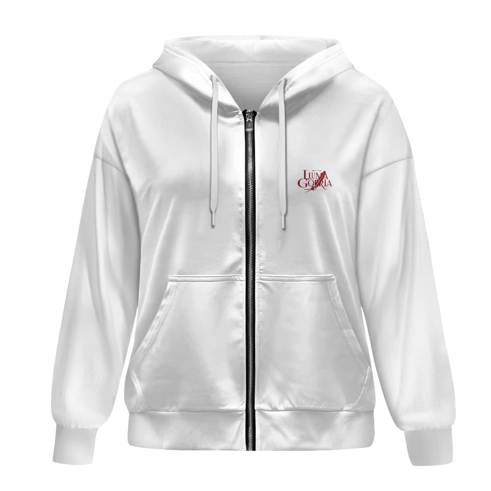 Sweat-shirt ample zippé pour femme – Confort &amp; style décontracté