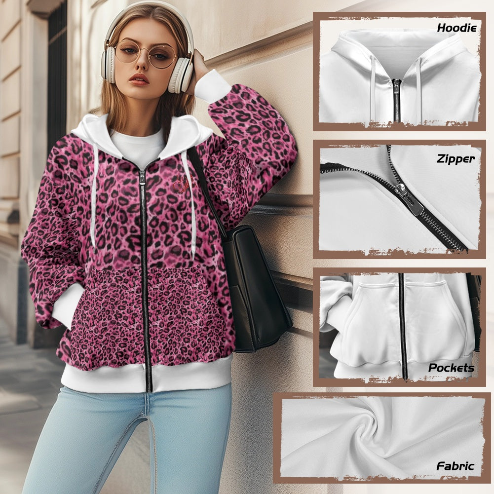 Sweat à capuche zippé femme – Ample, confortable et pratique Luma Gorria vêtement  hoodie Luma Gorria vêtement