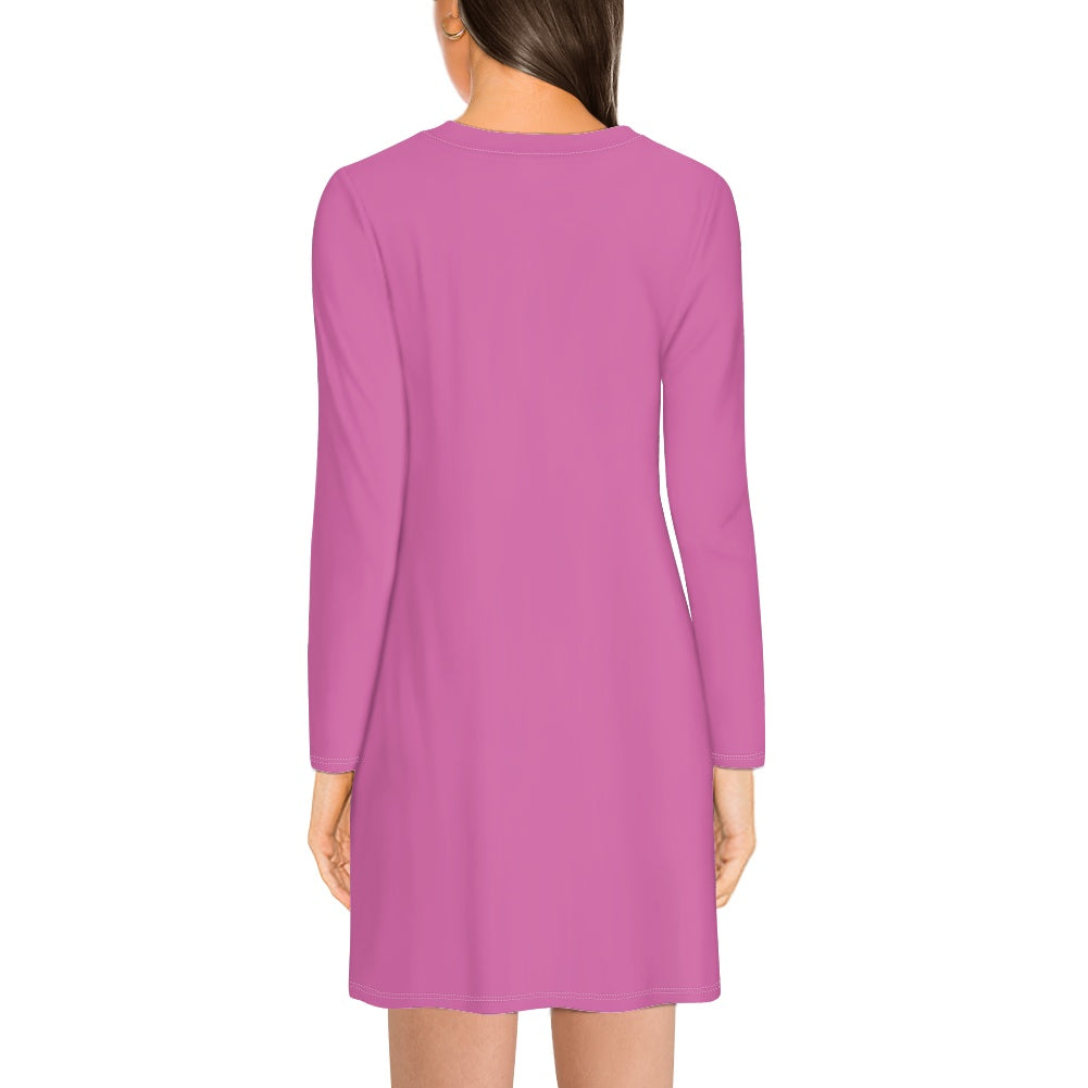 Robe slim femme – Manches longues, extensible et élégante Luma Gorria vêtement  Robe slim femme Luma Gorria vêtement