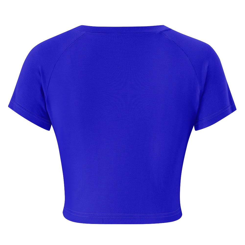 T-shirt court moulant femme – Extensible, doux et polyvalent Luma Gorria vêtement  T-shirt court moulant femme Luma Gorria vêtement