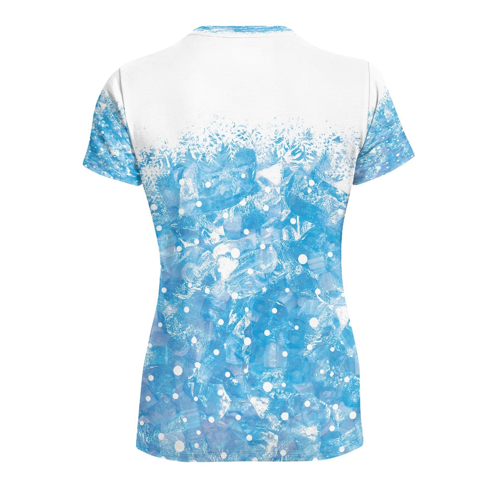 T-shirt femme col V – Manches courtes, doux et extensible Luma Gorria vêtement  T-shirt femme col V Luma Gorria vêtement
