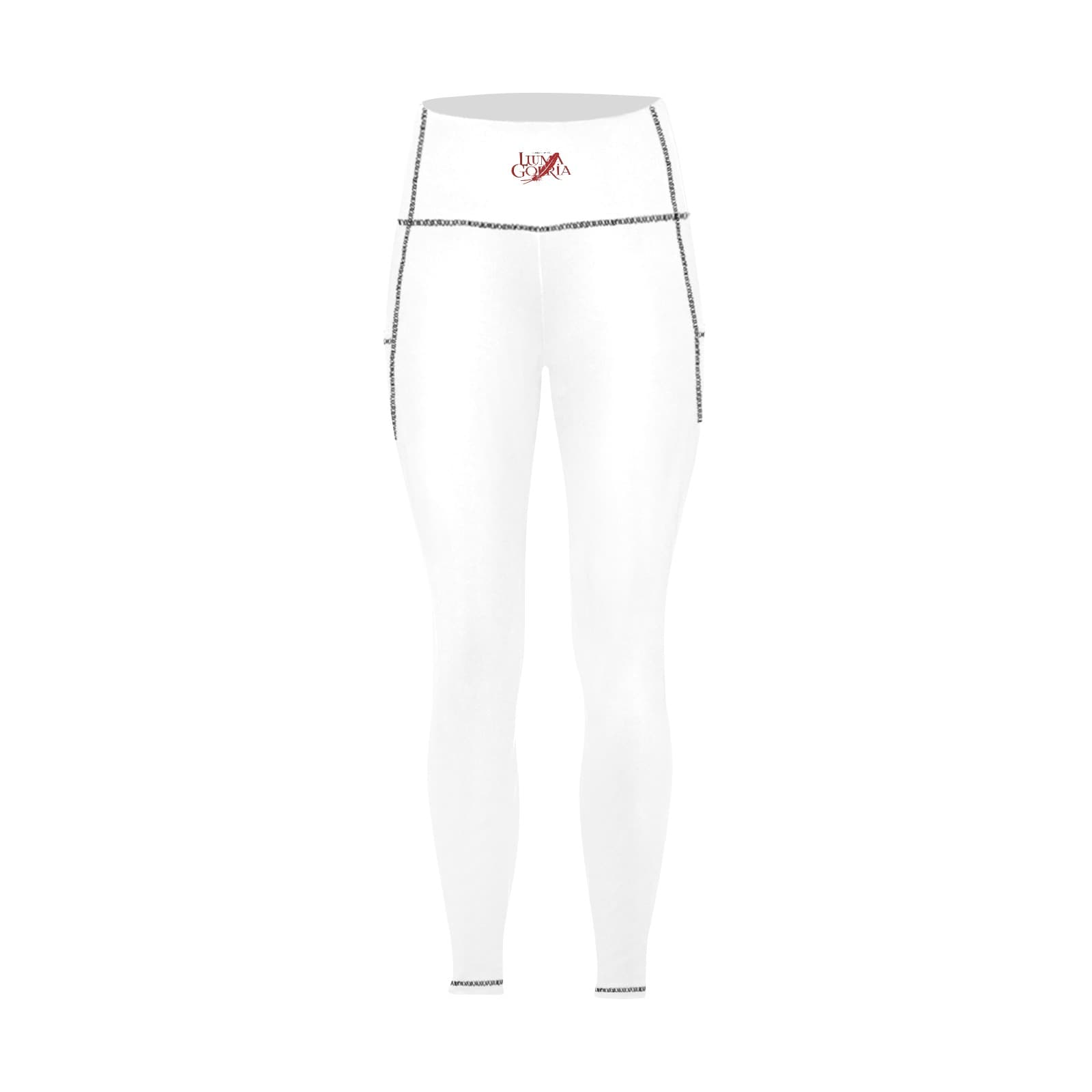 Legging femme taille haute avec poches.