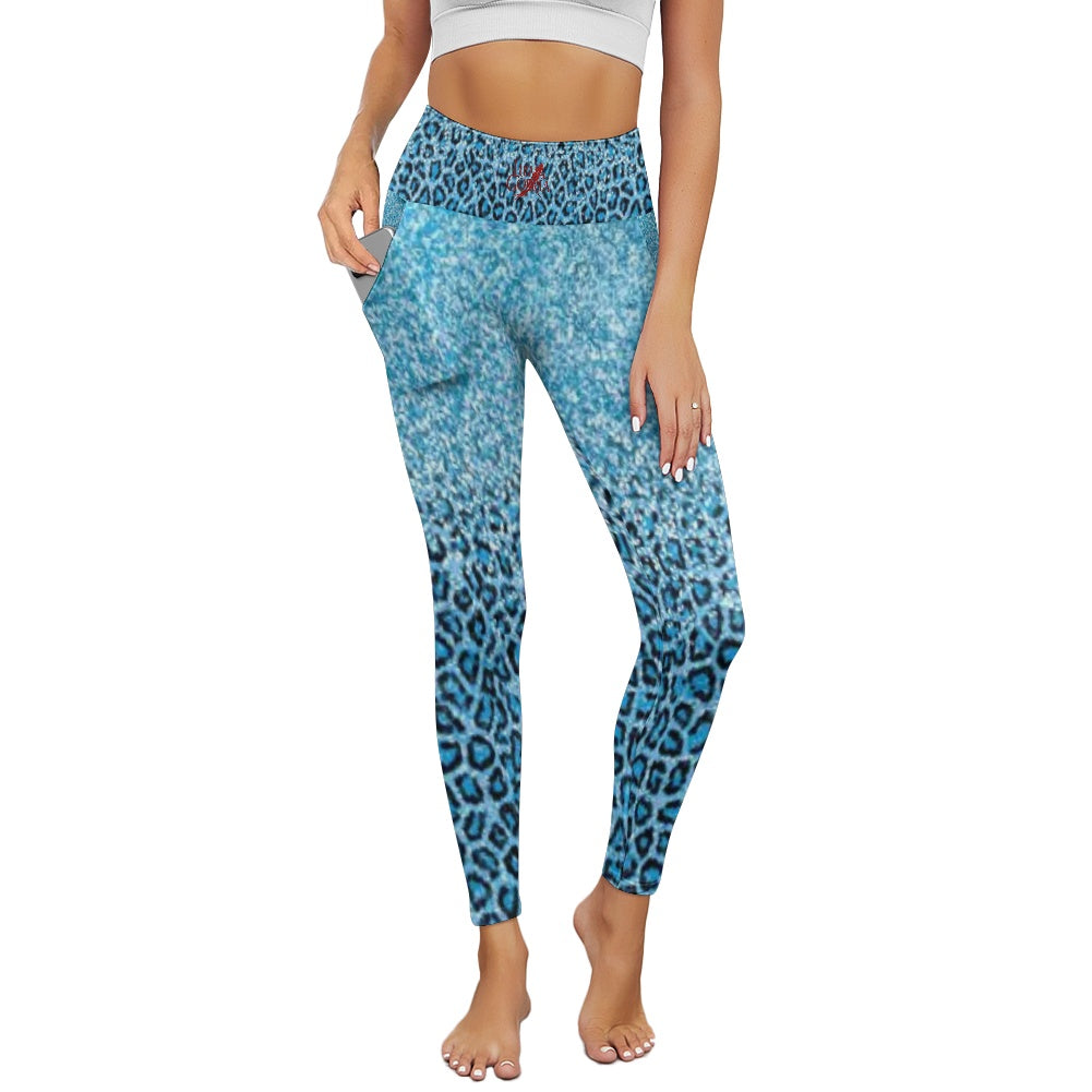 Legging femme – Tissu maillot de bain, respirant avec poches Luma Gorria vêtement  Legging femme avec poches Luma Gorria vêtement