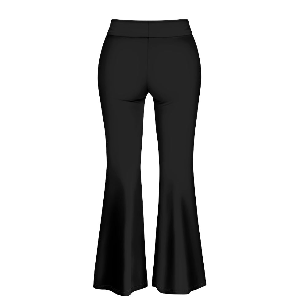 Pantalon évasé femme – Taille haute avec fente élégante Luma Gorria vêtement  pantalon femme Luma Gorria vêtement