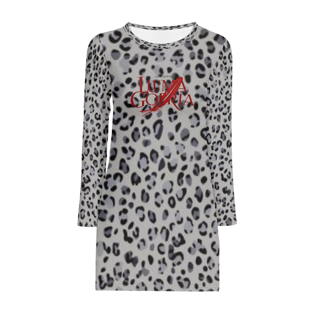 Robe slim femme – Manches longues, extensible et élégante Luma Gorria vêtement  Robe slim femme Luma Gorria vêtement