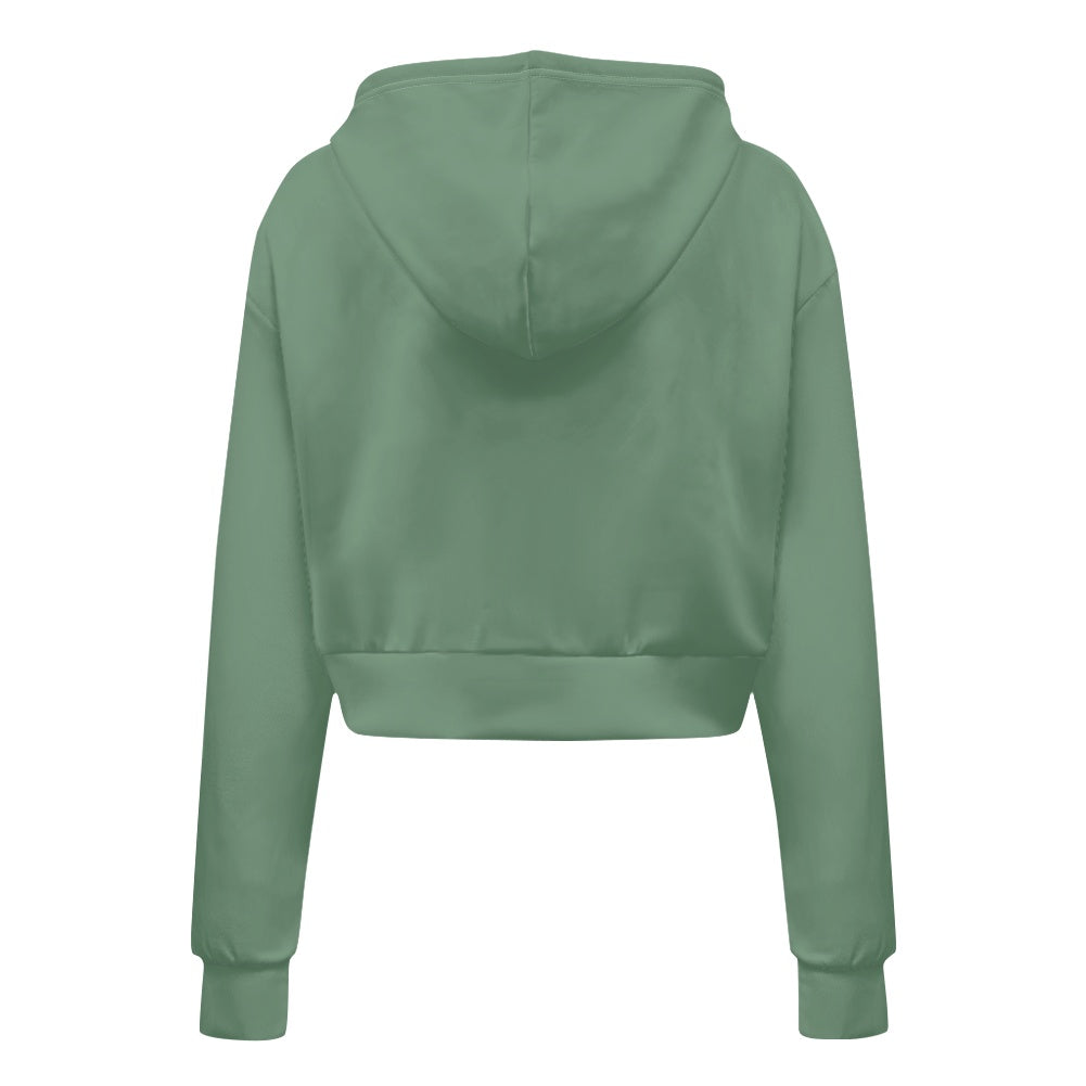 Sweat à capuche court femme – Zippé, tendance et confortable Luma Gorria vêtement  Sweat à capuche court femme Luma Gorria vêtement