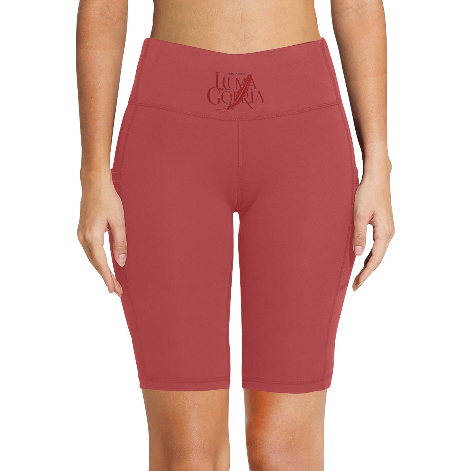 Legging femme taille haute avec poches – Extensible & confortable Luma Gorria vetement  Legging femme taille haute avec poches Luma Gorria vêtement