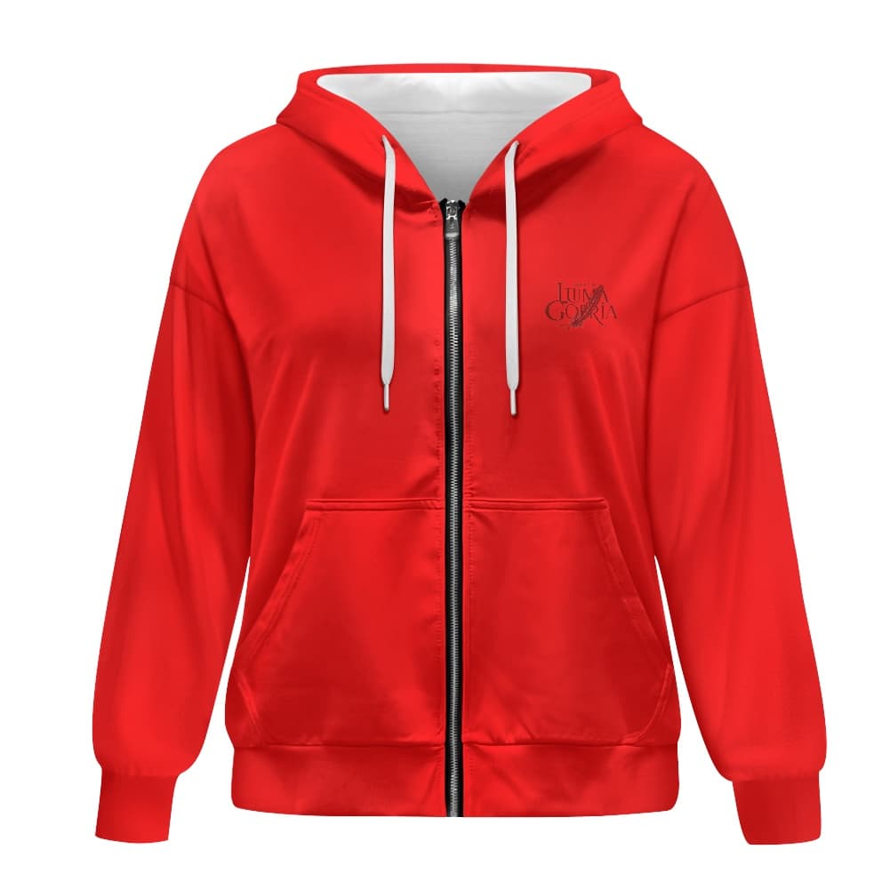 Sweat-shirt ample zippé pour femme – Confort &amp; style décontracté
