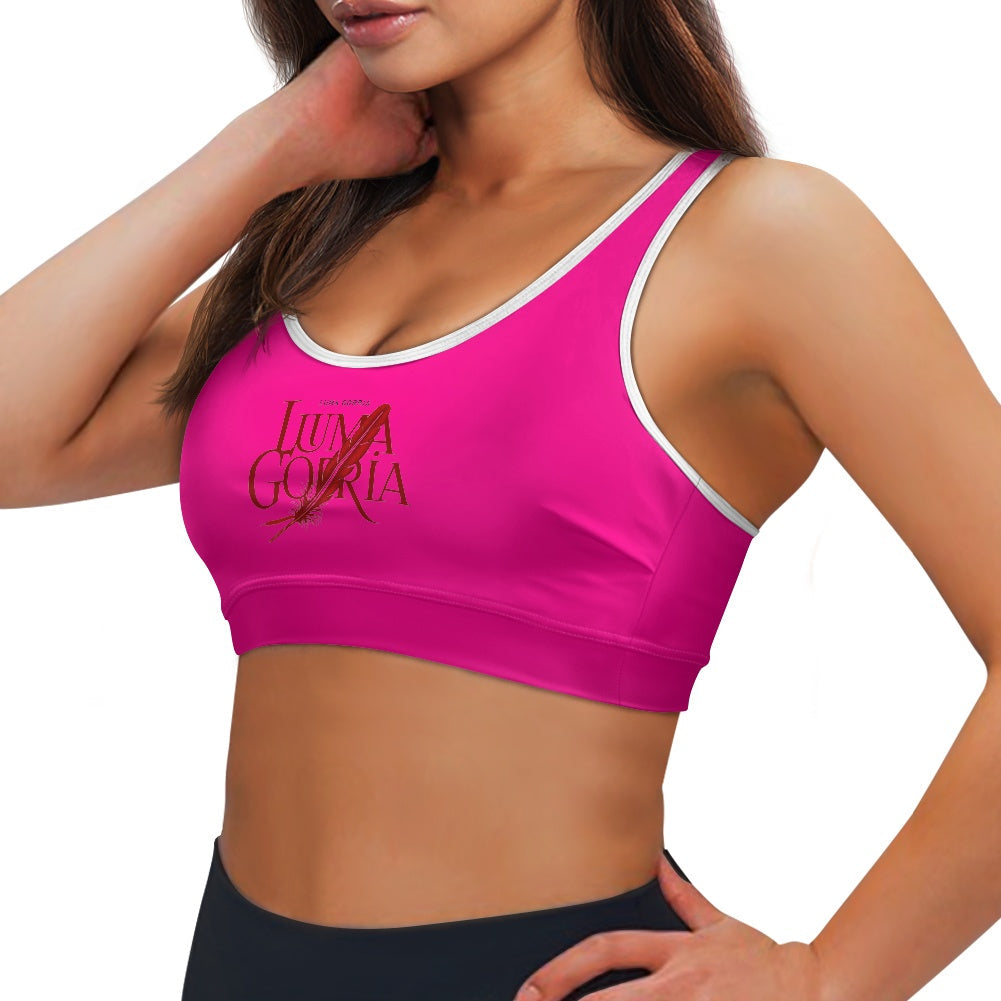 Brassière sport femme – Soutien, confort et poche arrière pratique Luma Gorria vêtement 32.00 Brassière sport femme Luma Gorria vêtement