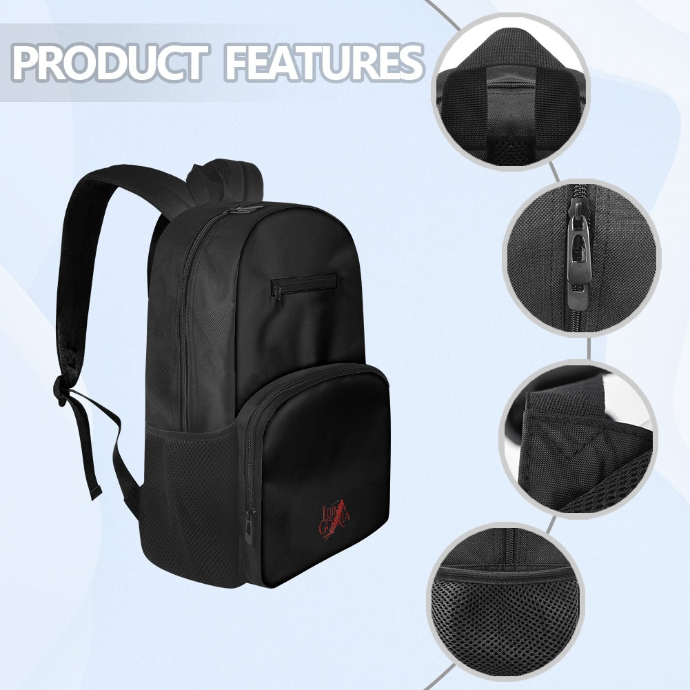 Sac à dos 17 pouces polyester – Confortable, spacieux et pratique Luma Gorria vêtement  sac à dos scolaire Luma Gorria vêtement