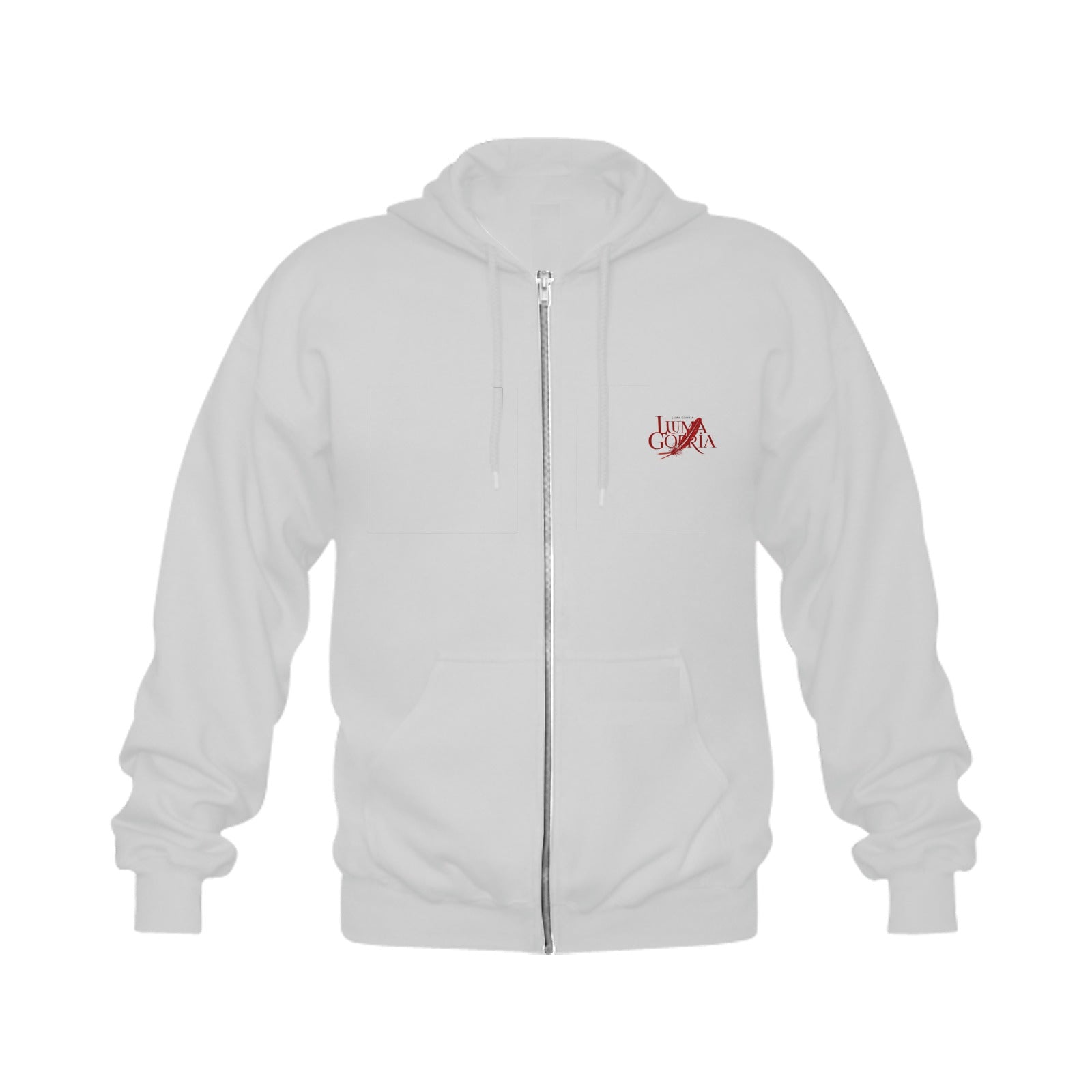 Sweat à capuche zippé homme – Classique, coton & polyester