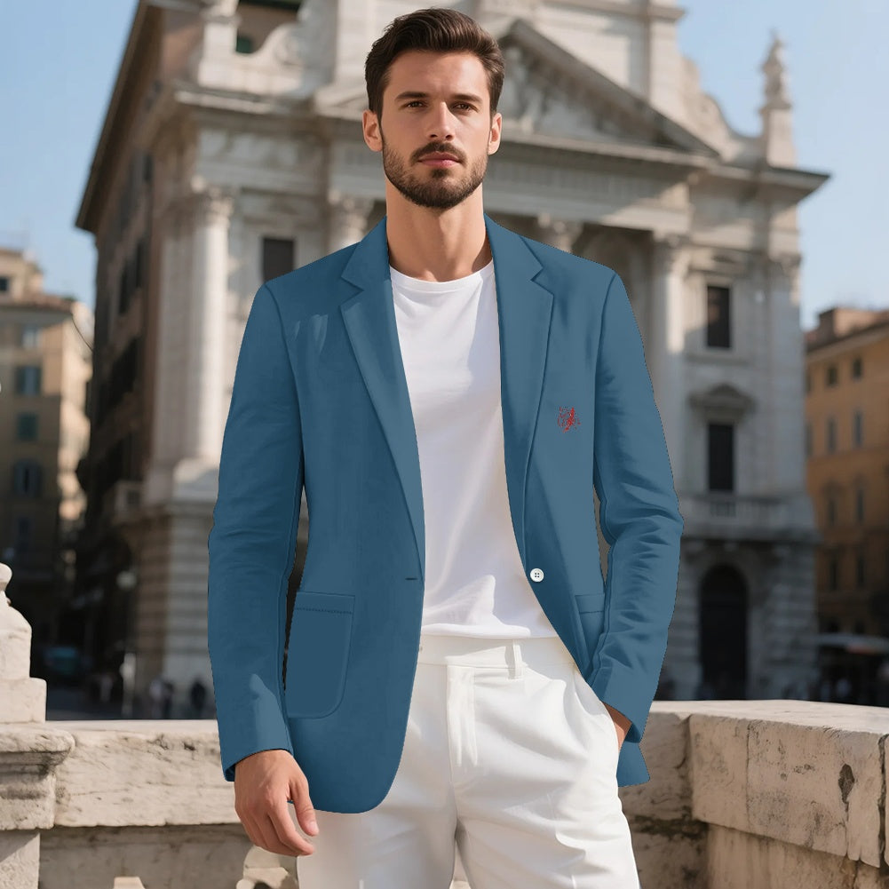Veste de costume homme – Col classique, coupe chic et élégante Luma Gorria vêtement 82.00 Veste de costume homme Luma Gorria vêtement