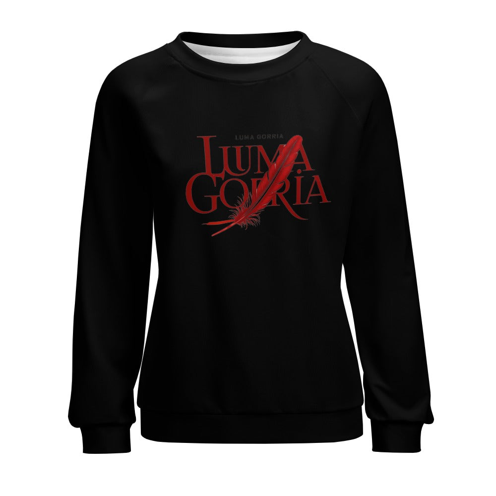 Pull col rond raglan – Doux, chaud et confortable au quotidien Luma Gorria vetement  Pull col rond Luma Gorria vêtement