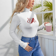 Women's Turtleneck Long Sleeve Bodysuit