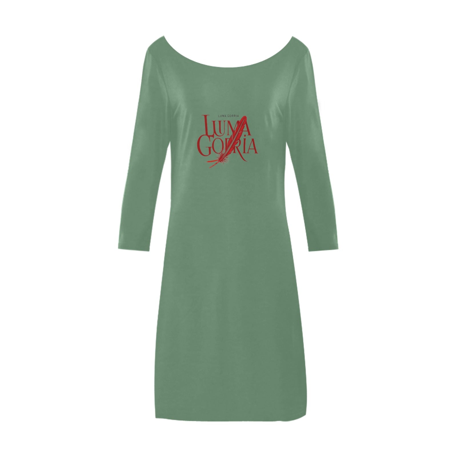Robe trapèze femme – Col bateau, mi-longue, élégante et fluide