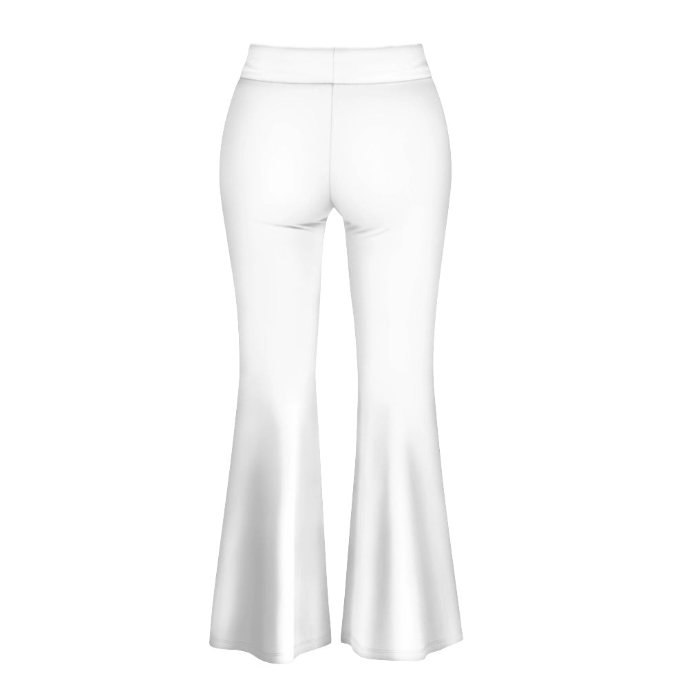Pantalon évasé femme – Taille haute avec fente élégante Luma Gorria vêtement  pantalon femme Luma Gorria vêtement