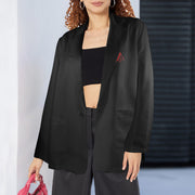 Blazer femme – Élégant, col à revers, manches longues et poches