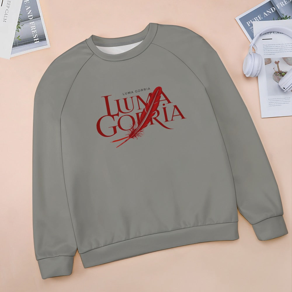 Pull col rond raglan – Doux, chaud et confortable au quotidien Luma Gorria vetement  Pull col rond Luma Gorria vêtement