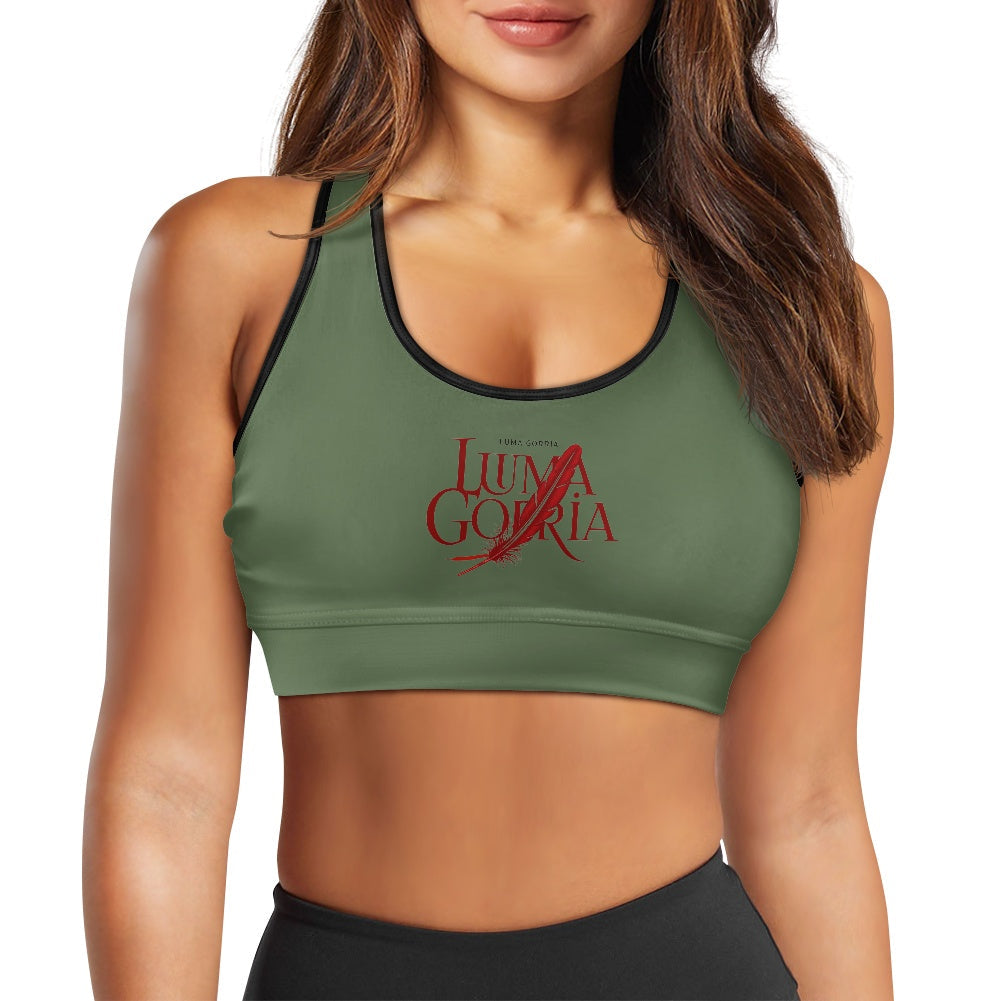 Brassière sport femme – Soutien, confort et poche arrière pratique Luma Gorria vêtement 32.00 Brassière sport femme Luma Gorria vêtement