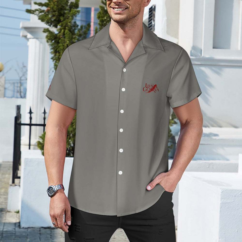 Cuban collar shirt Inkedjoy   Luma Gorria vêtement