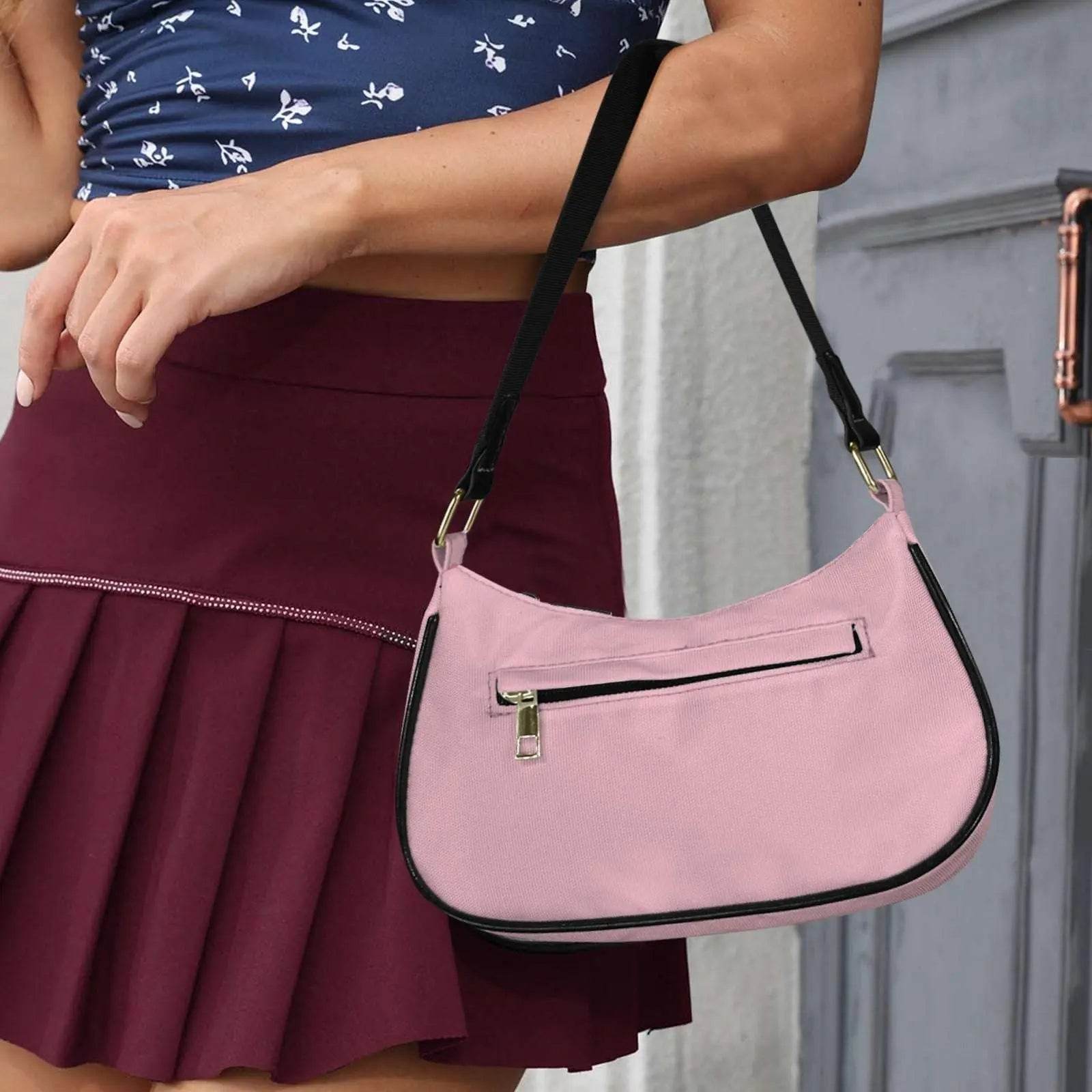 Sac bandoulière en nylon pour femme en cuir PU – Élégant et pratique - Luma Gorria vêtement